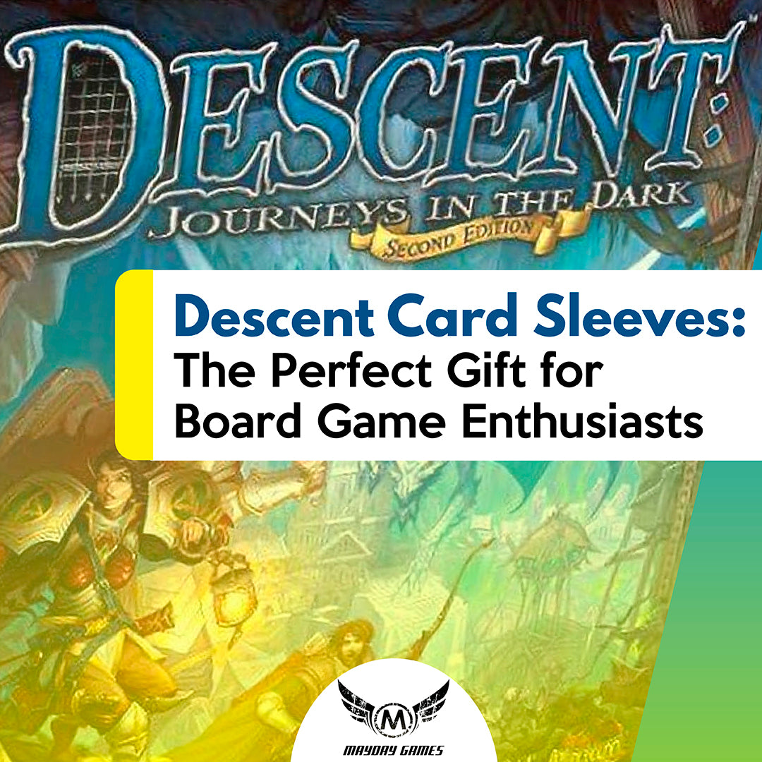 Descent Card Sleeves: The Perfect Gift for Board Game Enthusiasts Mayday Games Descent Card Sleeves: The Perfect Gift for Board Game Enthusiasts Mayday Games