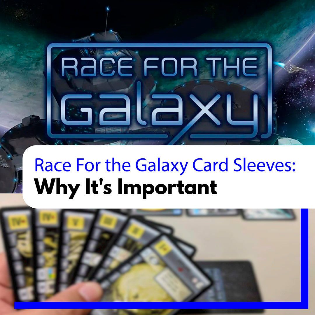 Race For the Galaxy Card Sleeves: Why It's Important Mayday Games Race For the Galaxy Card Sleeves: Why It's Important Mayday Games