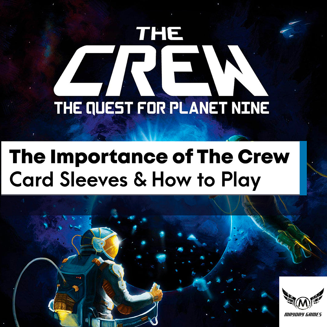 the crew card sleeves "The Crew: The Quest for Planet Nine" Compatible Sleeve Bundle (8803 X 1 + 8807 X 1)