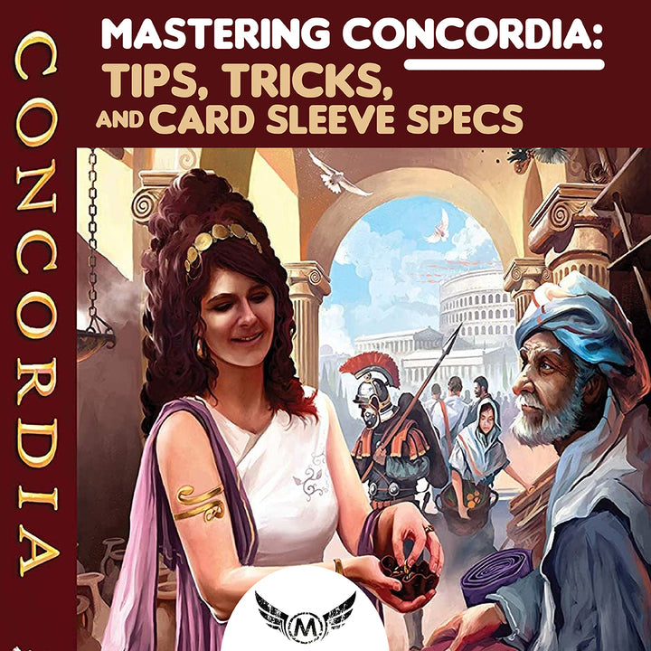 Mastering Concordia: Tips, Tricks, & Card Sleeve Specs
