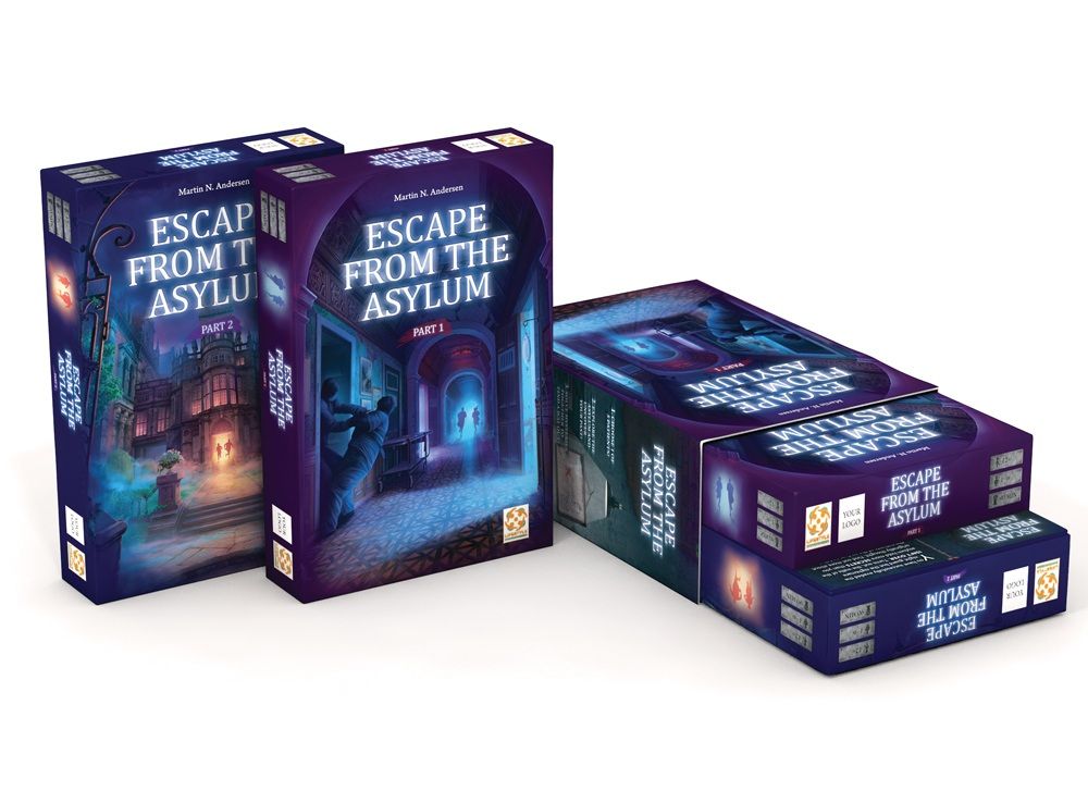 STANDARD EDITION Escape from the Asylum 1-6 Player Cooperative