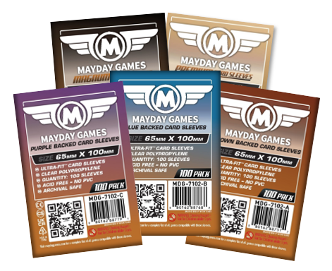card sleeves 65x100 7 Wonders" Sleeves