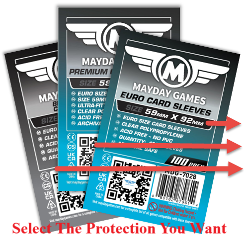 Euro Card Sleeves (59x92mm)