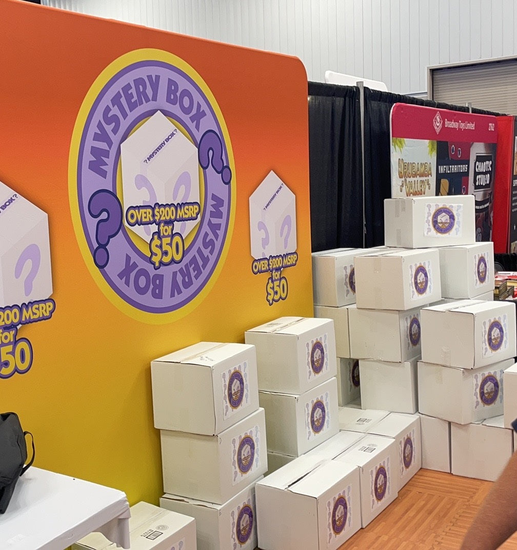 "Q" Box -$215 MSRP Mystery Box (6 Games) ALL NEW INVENTORY!