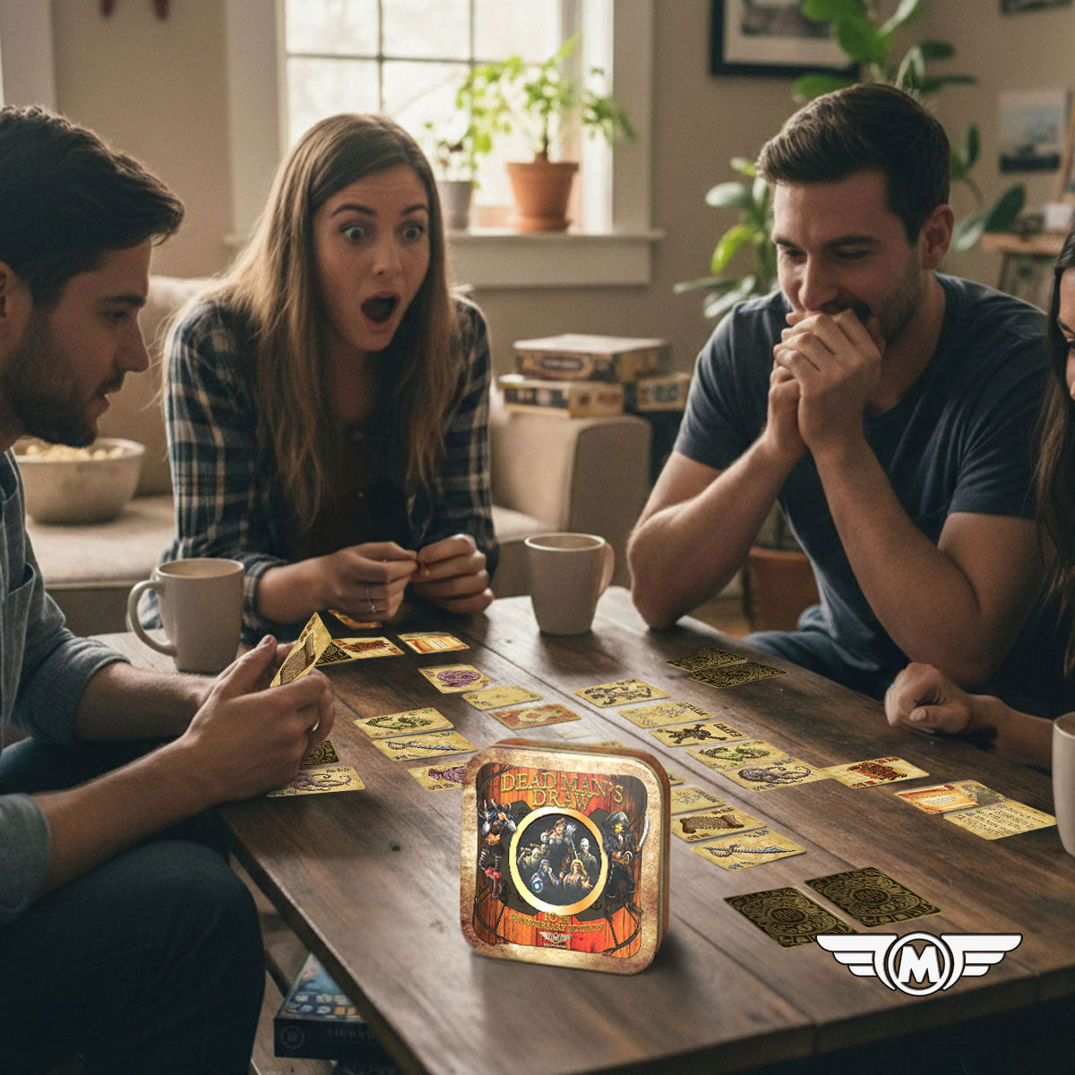 Dead Man's Draw 10-year Anniversary 4-Player Cardboard Edition