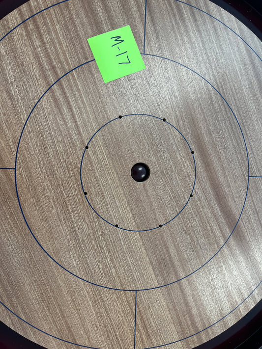 Imperfect/Returned Mahogany Tournament Edition Crokinole Board 2024 MDG-8314-M17