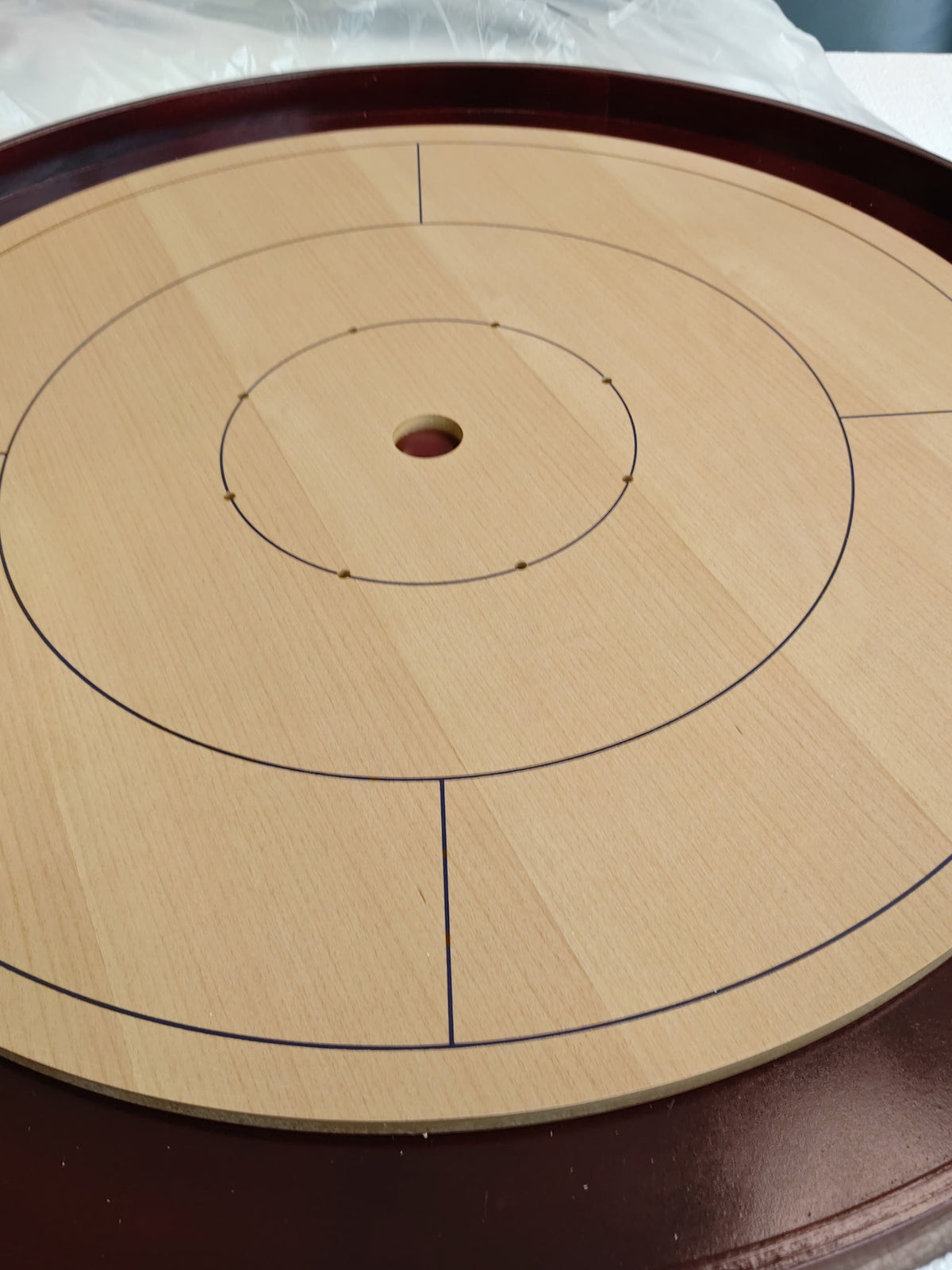 Imperfect/Returned Beech Tournament Edition Crokinole Board MDG-8315 M56