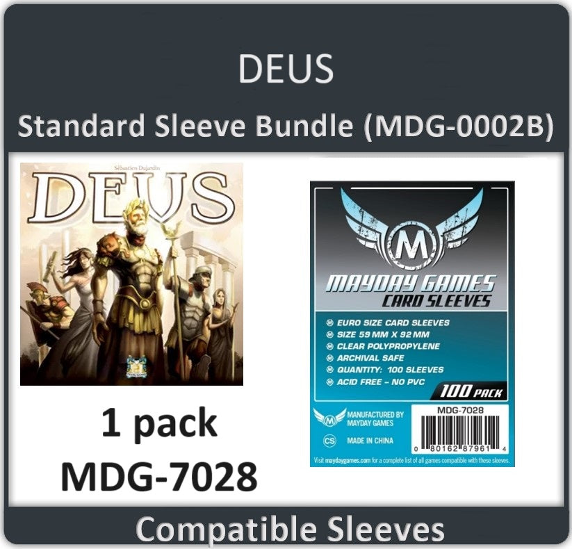 "Deus" Compatible Card Sleeve Bundle