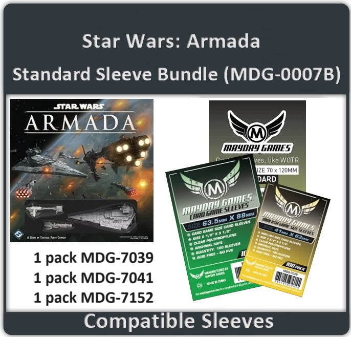 "Star Wars Armada" Compatible Card Sleeve Bundle
