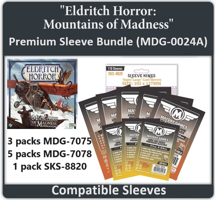 everdell duo card sleeves Eldritch Horror: Mountains of Madness