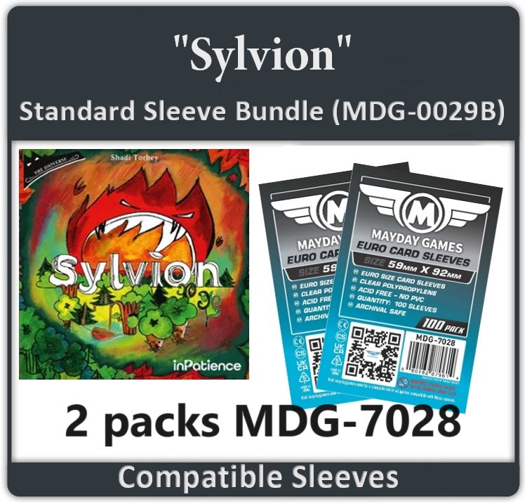"Sylvion" Compatible Card Sleeve Bundle