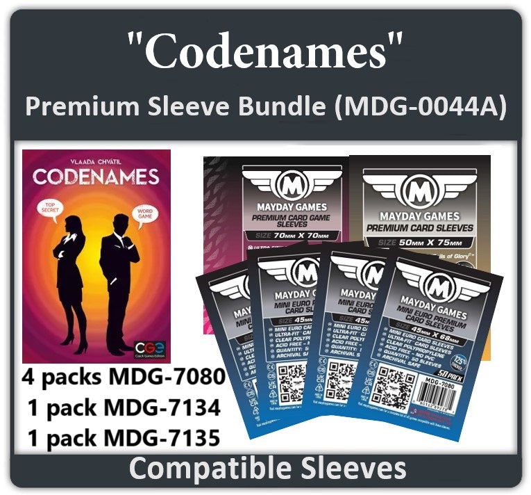 Codenames" Sleeves - Mayday Games Codenames" Sleeves - Mayday Games