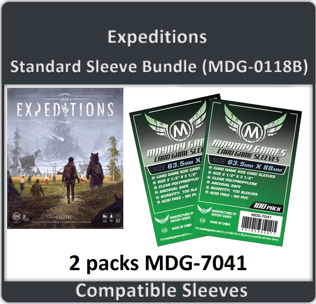 "Expeditions" Compatible Card Sleeve Bundle