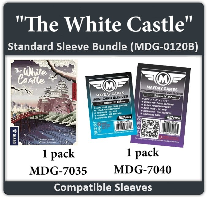 "The White Castle" Compatible Card Sleeve Bundle