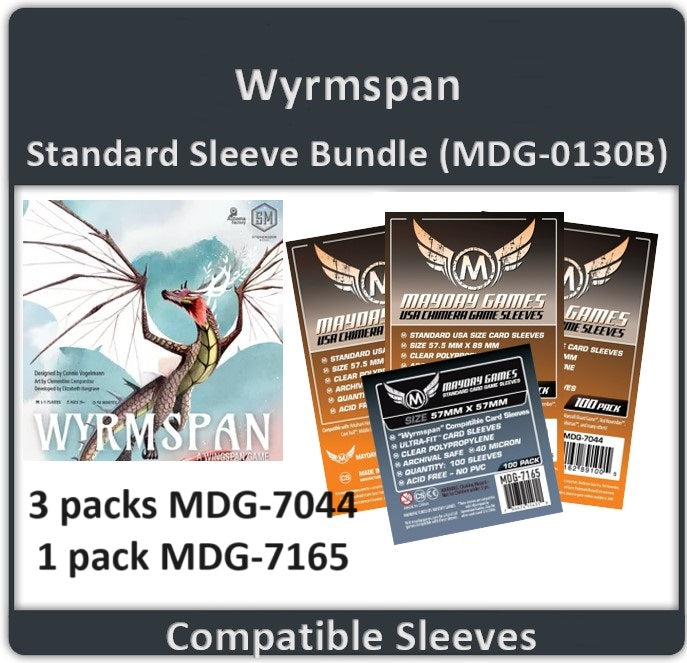 "Wyrmspan" Compatible Card Sleeve Bundle