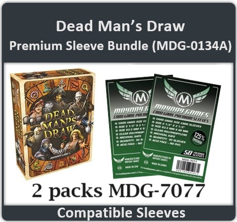 "Dead Man's Draw" Compatible Card Sleeve Bundle