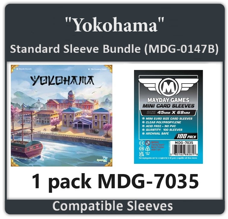 "Yokohama" Compatible Card Sleeve Bundle