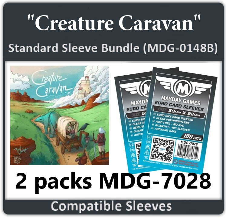 "Creature Caravan" Compatible Card Sleeve Bundle