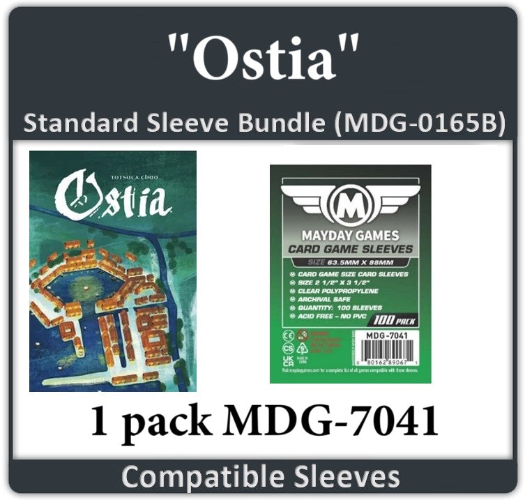 "Ostia" Compatible Card Sleeve Bundle