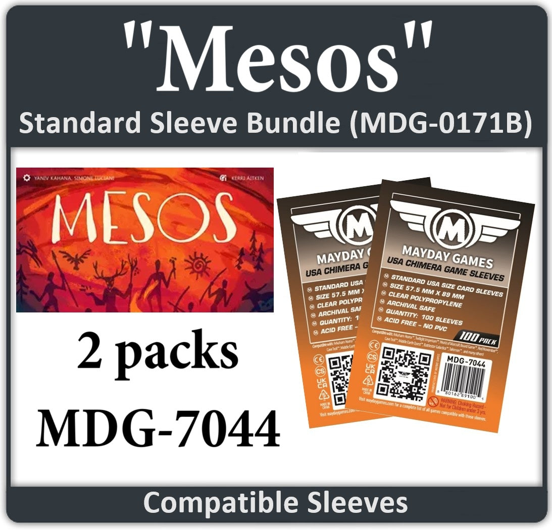 "Mesos" Compatible Card Sleeve Bundle