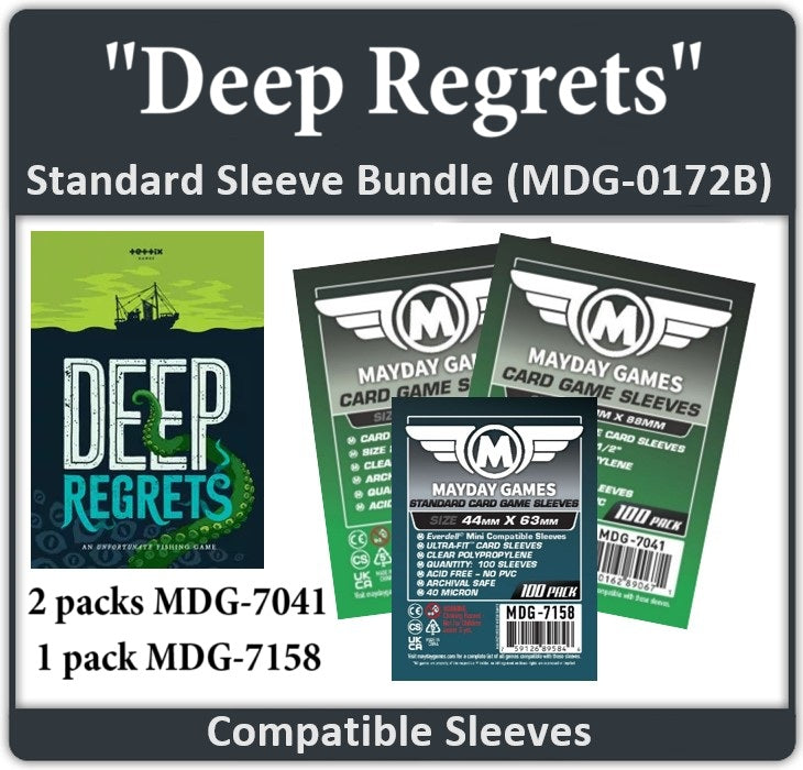 "Deep Regrets" Compatible Card Sleeve Bundle