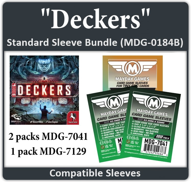 "Deckers" Compatible Card Sleeve Bundle