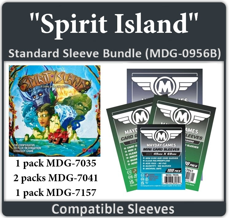 "Spirit Island" Compatible Card Sleeve Bundle