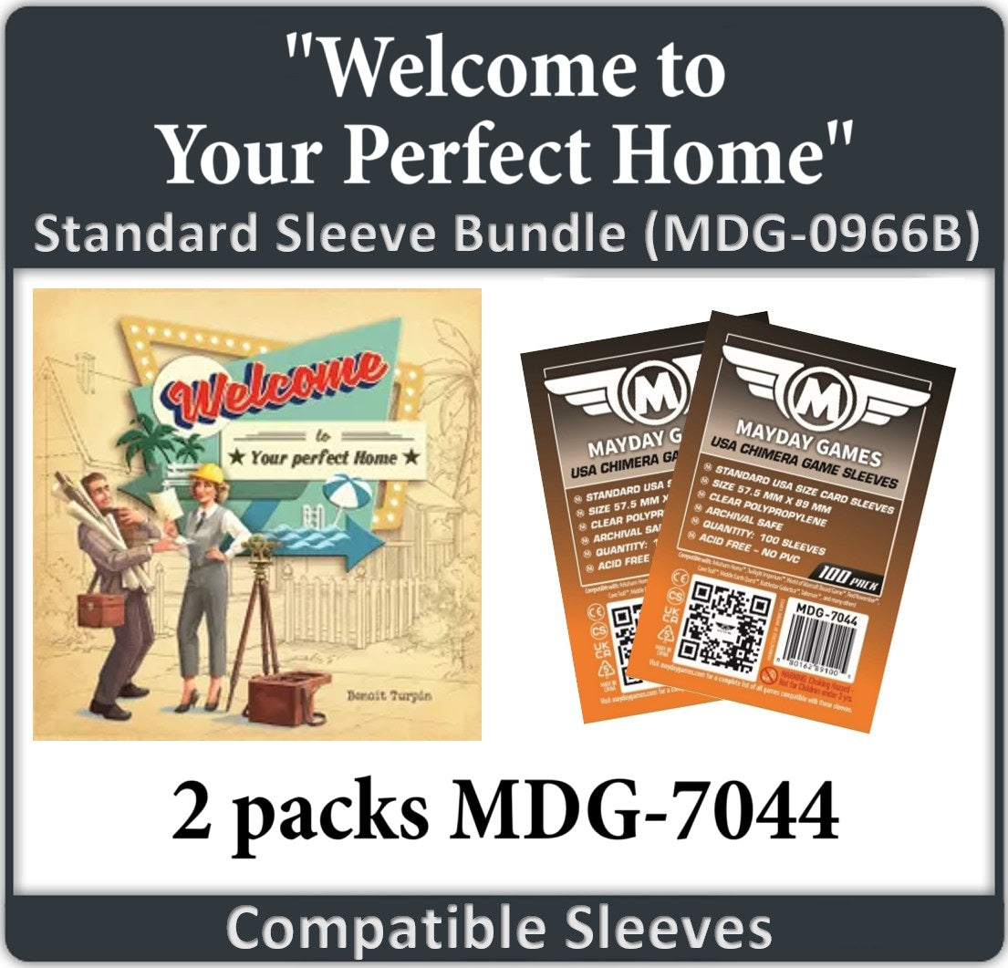 "Welcome to Your Perfect Home" Compatible Card Sleeve Bundle
