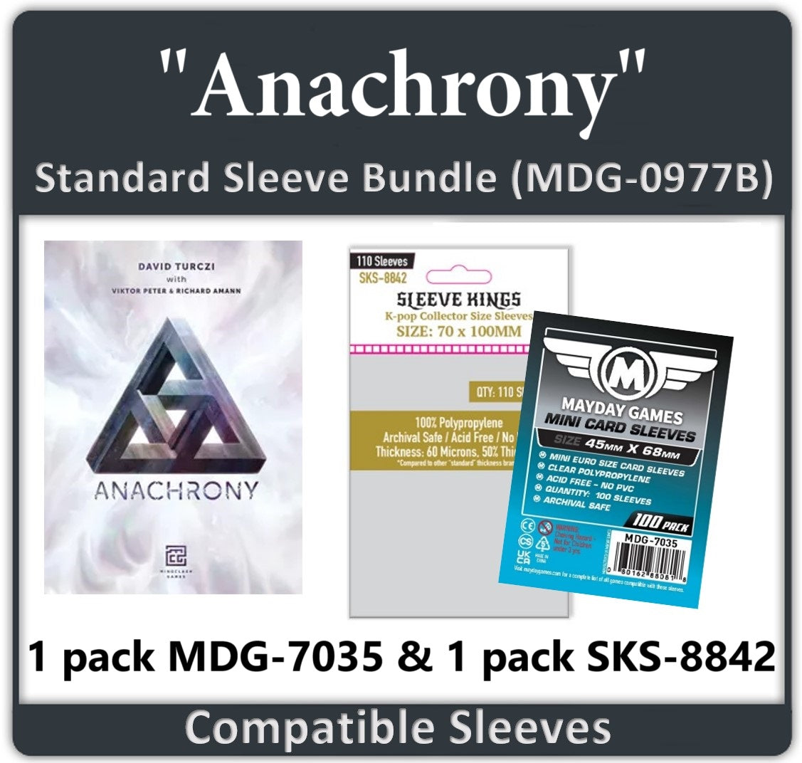 "Anachrony" Compatible Card Sleeve Bundle