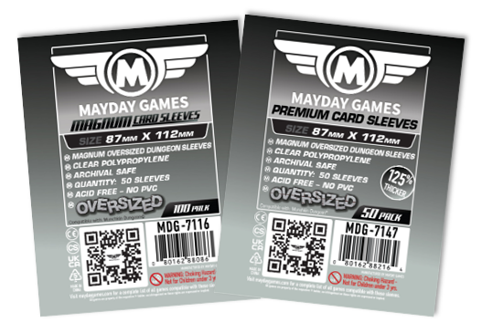 "Munchkin Dungeon" Sleeves - Mayday Games "Munchkin Dungeon" Sleeves - Mayday Games