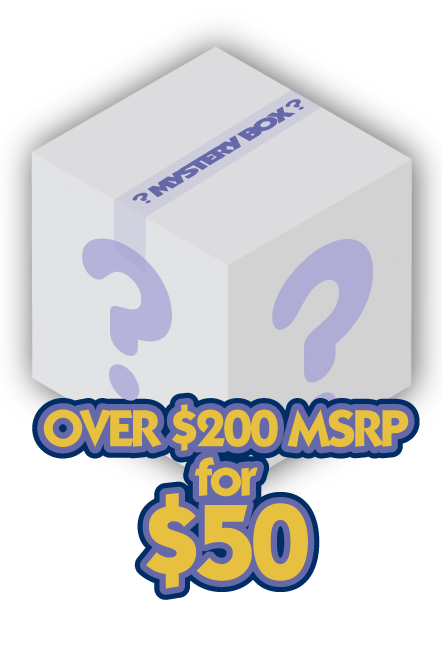 "O" Box -$200 MSRP Mystery Box (6 Games) ALL NEW INVENTORY!
