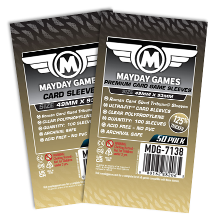Tribune" Board Game Sleeves - Mayday Games Tribune" Board Game Sleeves - Mayday Games