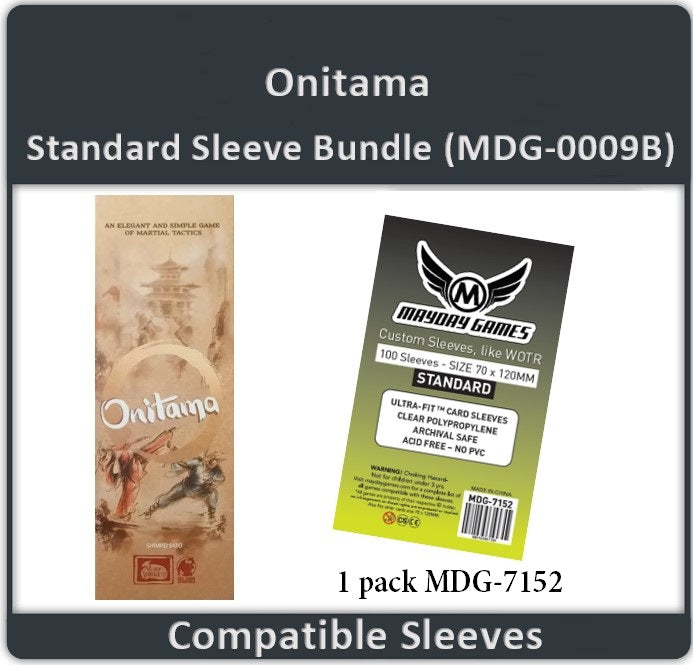 "Onitama" Compatible Card Sleeve Bundle