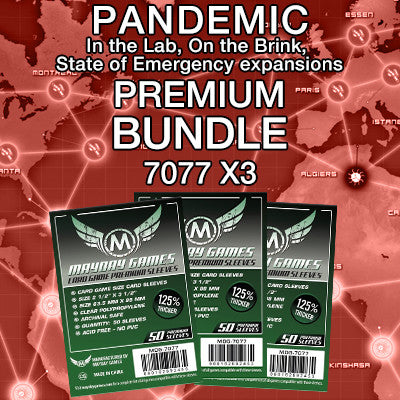 "Pandemic: Expansion" Game Sleeves - Mayday Games "Pandemic: Expansion" Game Sleeves - Mayday Games