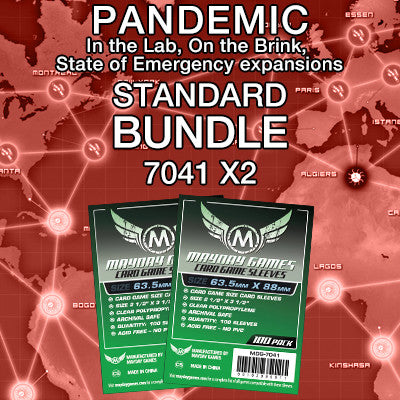 "Pandemic Expansion" Card Sleeve Kit - Standard Protection - Mayday Games - 2
