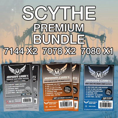 Scythe - Premium Card Sleeve Bundle -  - Mayday Games