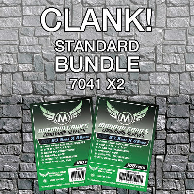"Clank" Card Sleeve Bundle - Standard Protection - Mayday Games - 1