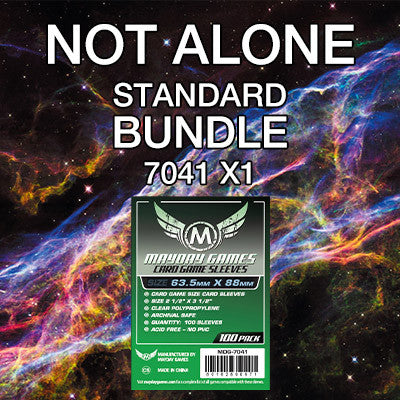 "Not Alone" Card Sleeve Bundle - Standard Protection - Mayday Games - 2