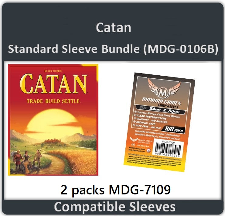 "Catan" Compatible Card Sleeve Bundle