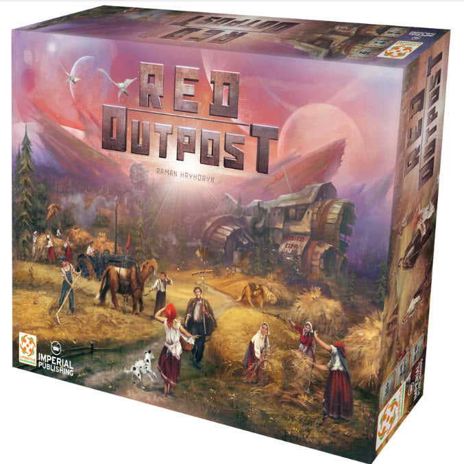 Red Outpost: 2-4 Player Communist Worker Placement Game (Imperial
