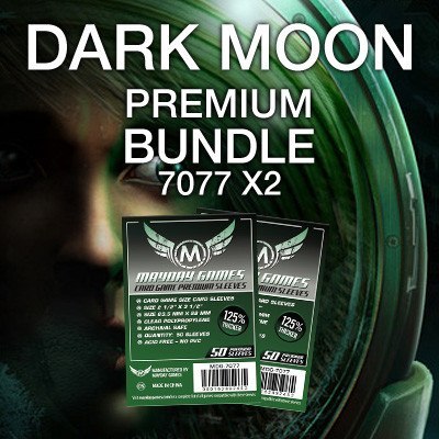 "Dark Moon" Card Sleeve Kit - Premium Protection - Mayday Games - 1