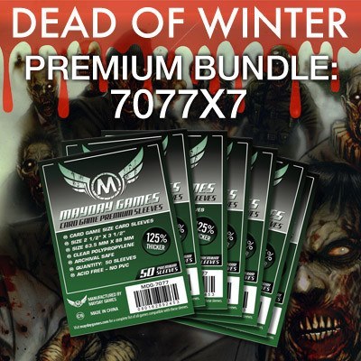 Dead of Winter" Compatible Card Sleeve Bundle  Mayday Games