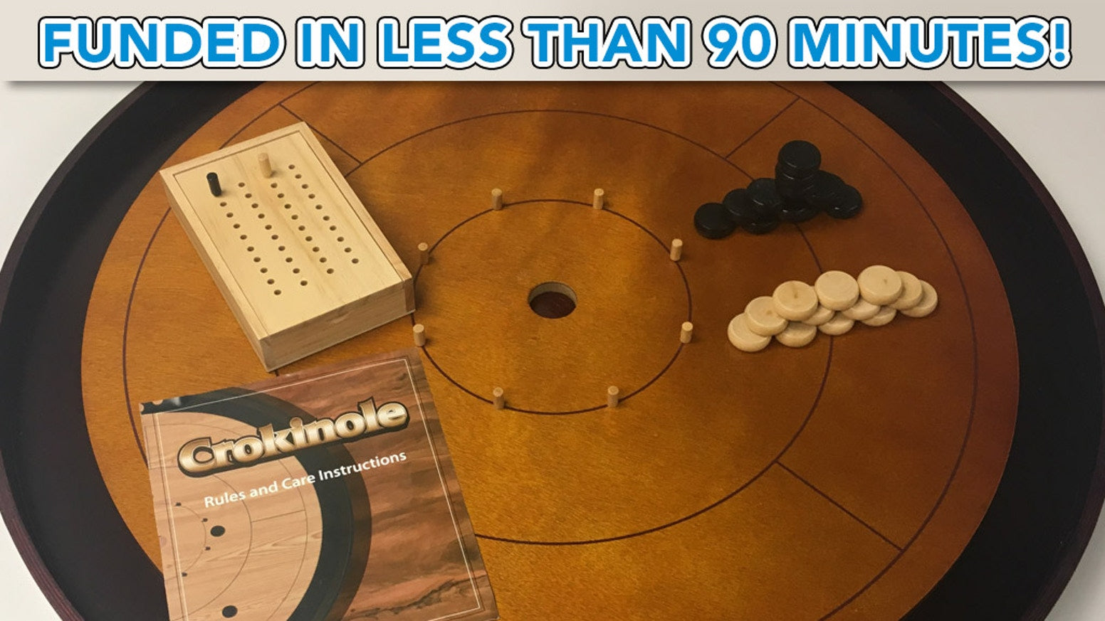 CROKINOLE: Join 1,000+ Backers Who Have Pledged Over $121K!!! [Our New Kickstarter]