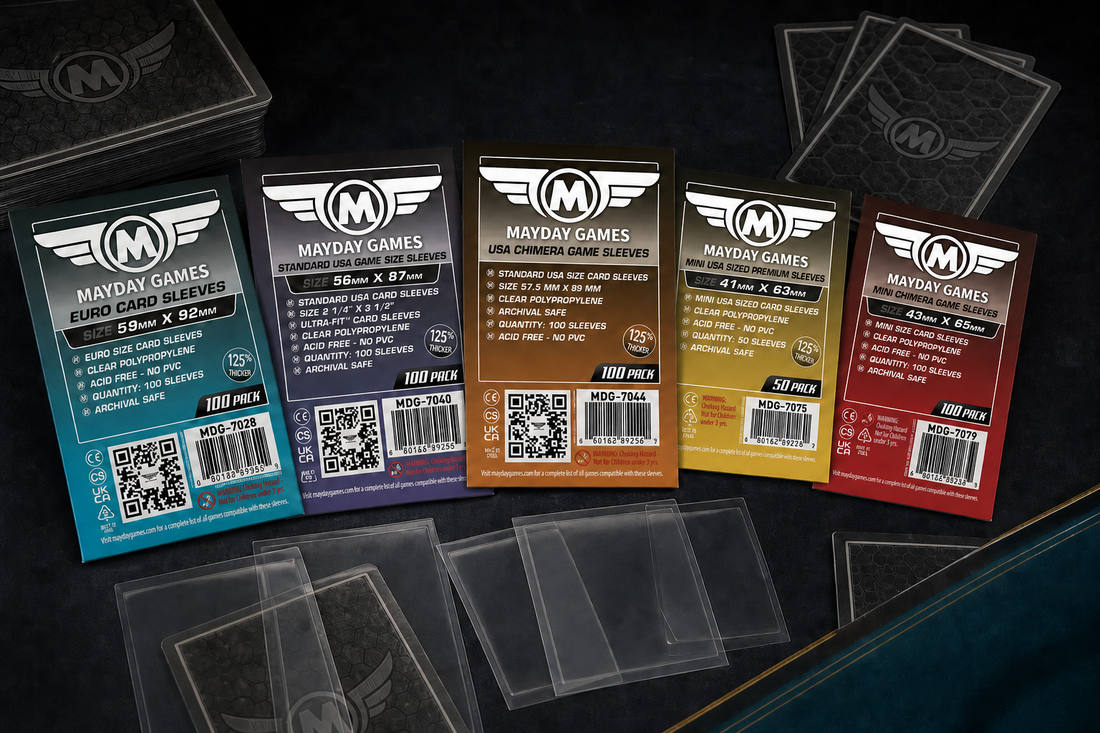 The Ultimate Guide to Card Sleeves: Types, Materials, and Sizes