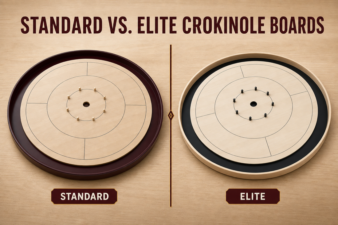 Standard vs. ELITE Crokinole Boards: Which Should You Choose?