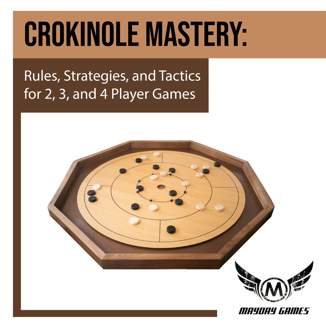 Crokinole Mastery: Rules, Strategies, and Tactics for 2, 3, and 4 Player Games