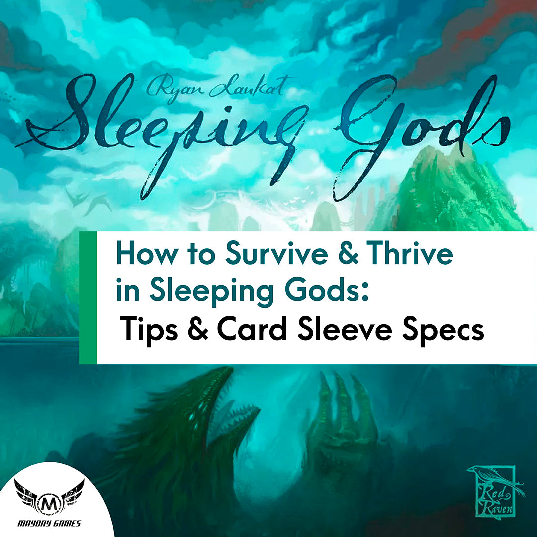 How to Survive & Thrive in Sleeping Gods: Tips & Card Sleeve Specs