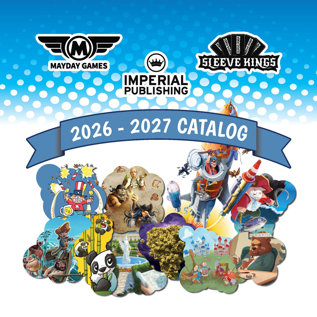 Mayday Games / Imperial Publishing 2026-2027 Catalog