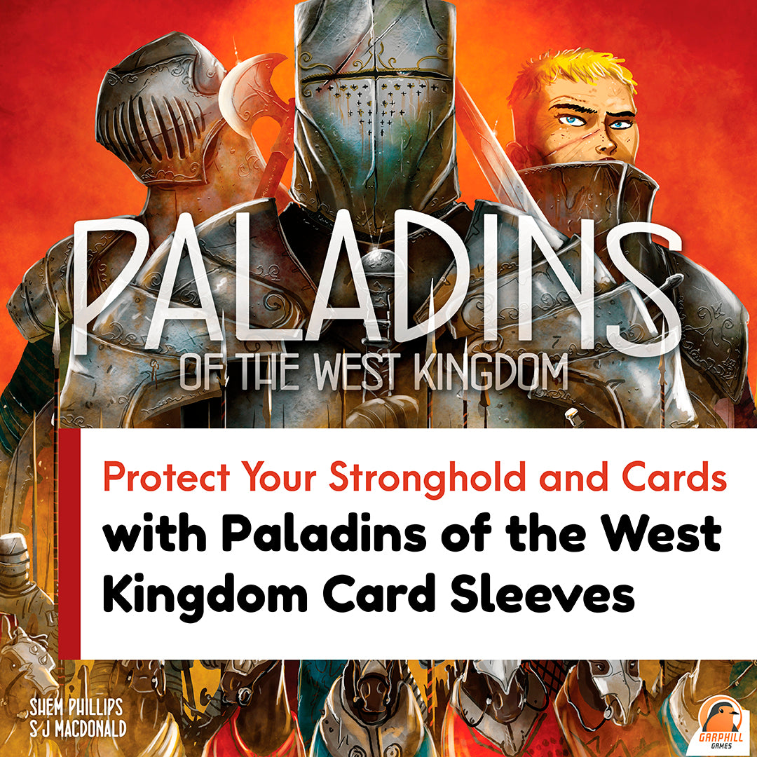 Protect Your Stronghold and Cards with Paladins of the West Kingdom Card Sleeves