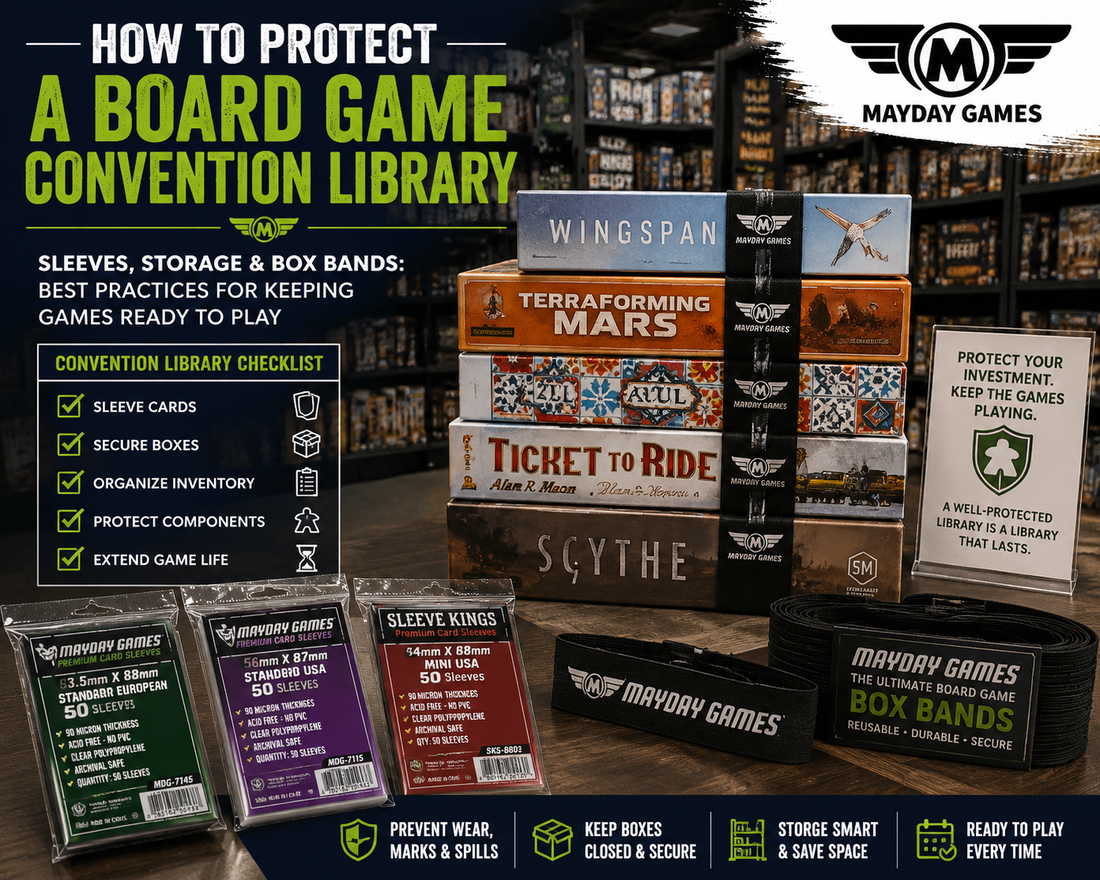 How to Protect a Board Game Convention Library